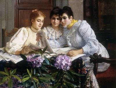 Trousseaun valinta tekijältä Eugen von Blaas