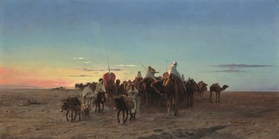 Karavaani hämärässä tekijältä Eugene Alexis Girardet