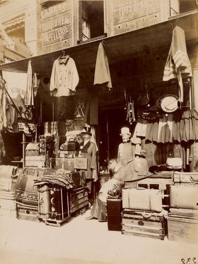 Myymälä Rue du Petit Thomasilla tekijältä Eugène Atget