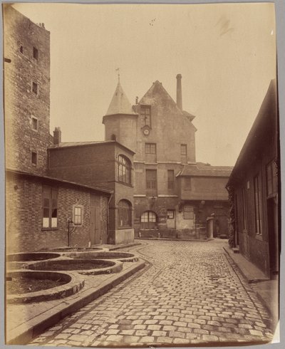 [Valkoisen kuningattaren linna, 17 rue des Gobelins] tekijältä Eugène Atget