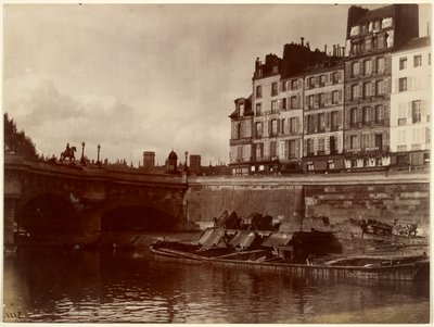 Pont Neufin kulma tekijältä Eugène Atget