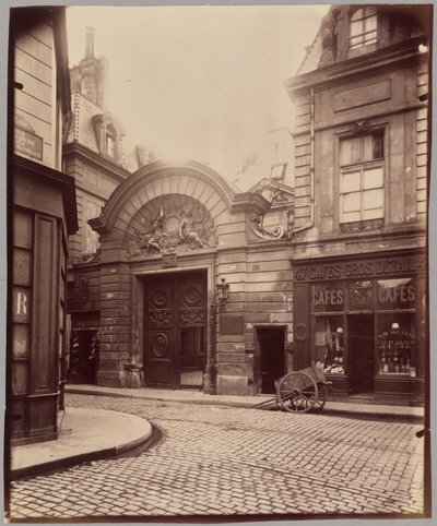 Hôtel des Ambassadeurs de Hollande, 47 rue Vieille-du-Temple tekijältä Eugène Atget