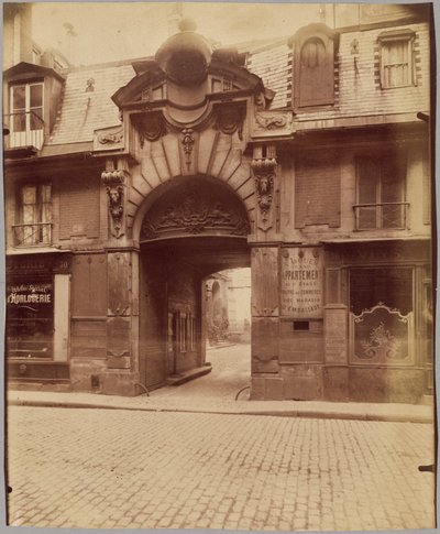 Hôtel du Magistrat de Bordeaux, 30 rue des Francs-Bourgeois tekijältä Eugène Atget