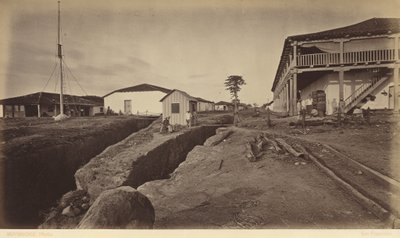 Työväenkodin sisätilat, rue de Romainville,1909-10 (kuva) (kuva) tekijältä Eugène Atget