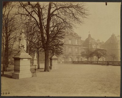 Luxemburgin puisto tekijältä Eugène Atget