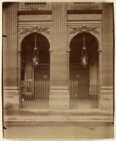 Palais-Royal tekijältä Eugène Atget