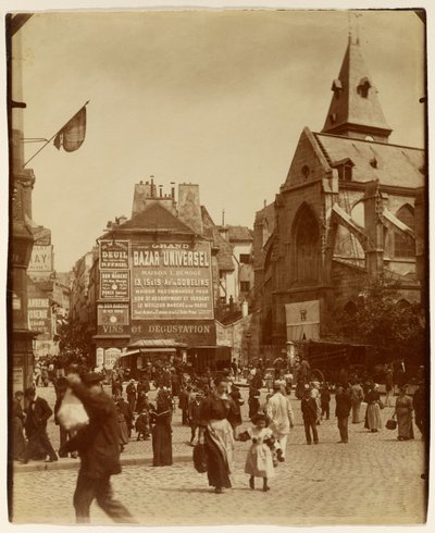 [Place Saint-Médard] tekijältä Eugène Atget