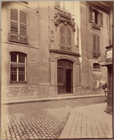 Saint-Merrin pappila, Rue de la Verrerie tekijältä Eugène Atget