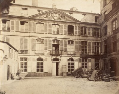 Rue de Montmorency (4052) tekijältä Eugène Atget