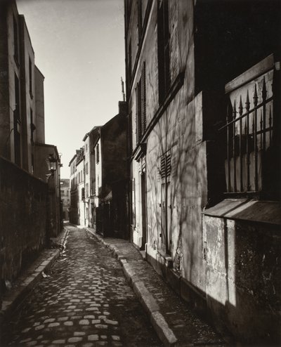 Rue Saint-Rustique, maaliskuu 1922 tekijältä Eugène Atget