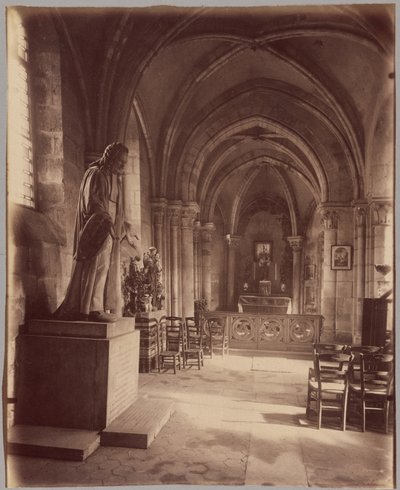 Saint-Julien-le-Pauvre tekijältä Eugène Atget