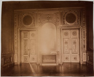 Olohuone, Hôtel de Lauzunin sisustus tekijältä Eugène Atget