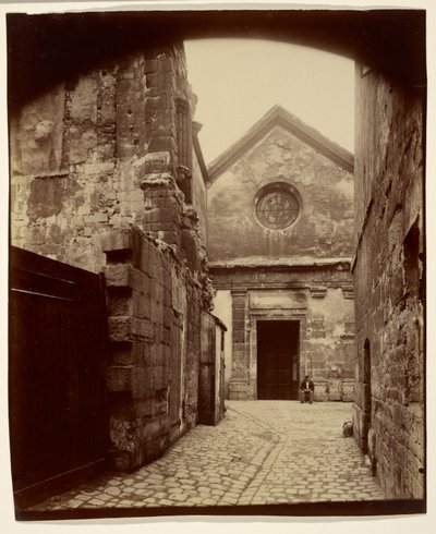 St. Julien le Pauvren portaali tekijältä Eugène Atget