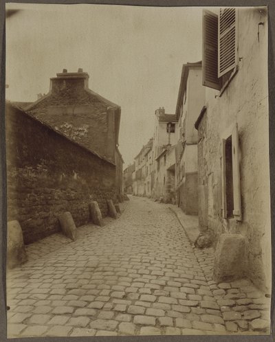 Vauvet, vanha katu tekijältä Eugène Atget