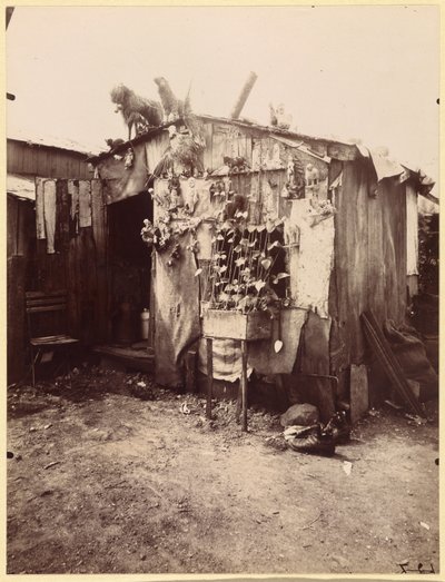 Lumppukauppiaan huvila tekijältä Eugène Atget