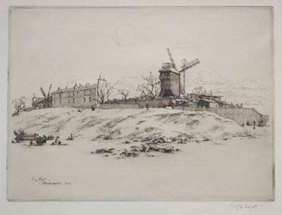Moulin de la Galette, Montmartre tekijältä Eugene Bejot