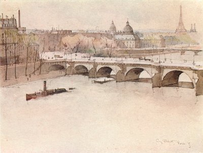 Pont Neuf, 1915 tekijältä Eugene Bejot