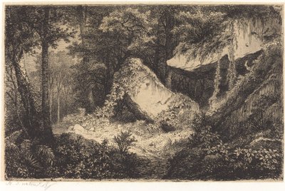 White Rocks, julkaistu 1849. tekijältä Eugene Bléry
