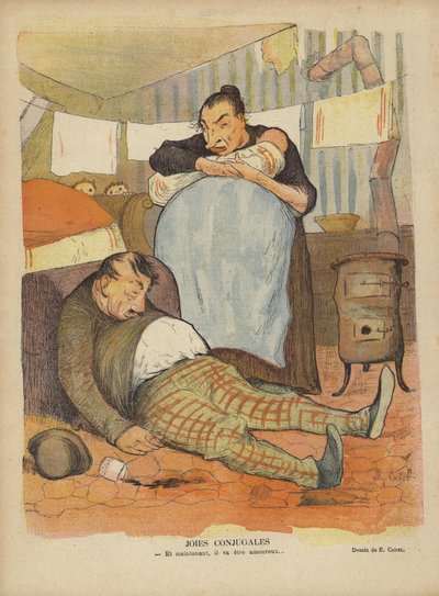 Kuvitus Le Rirelle tekijältä Eugene Cadel