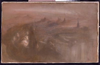 Aurora (öljy kankaalle) tekijältä Eugène Carrière