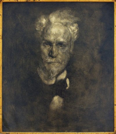 Muotokuva Henri Rochefortista (1831-1913), ennen vuotta 1896 (öljy kankaalle) tekijältä Eugène Carrière