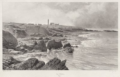 Cape St. Mathieu, 1846. tekijältä Eugene Ciceri