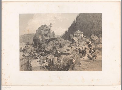 Matkustajat Tête Noiren solalla Martignyn ja Chamonix