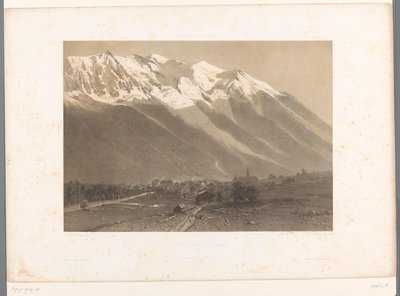 Näkymä Chamonix