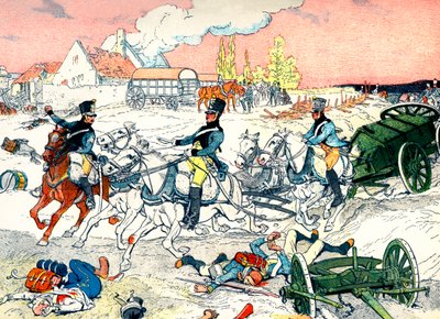 Ensimmäisen Ranskan valtakunnan sotilaskuljetukset tekijältä Eugene Courboin