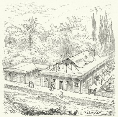 Muinaiset assyrialaiset asunnot tekijältä Eugene Emmanuel after Viollet le Duc