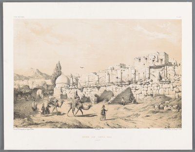 Anahitan temppelin raunio Kangavarissa Ruins d
