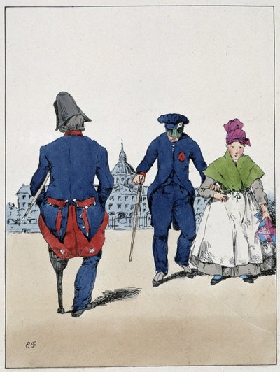 Les Invalides - Eugène Forestin teoksessa "Souvenirs d
