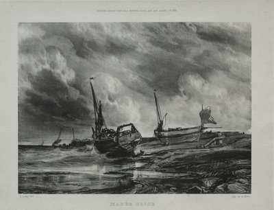 Laskuvesi, 1831. tekijältä Eugene Isabey