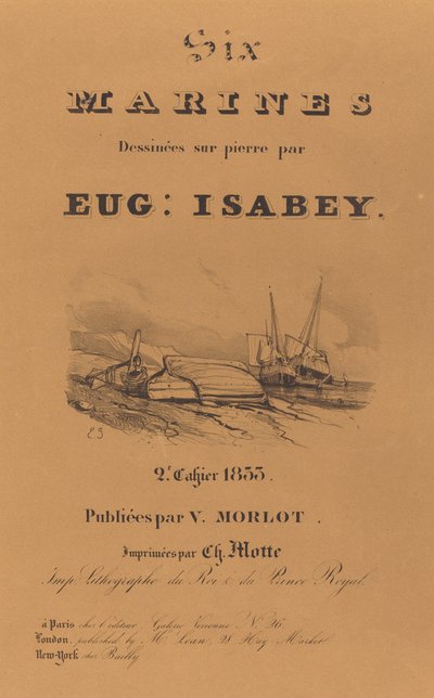 Kuusi merijalkaväkeä tekijältä Eugene Isabey
