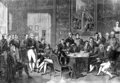 Wienin kongressi, 1856. tekijältä Eugene Isabey