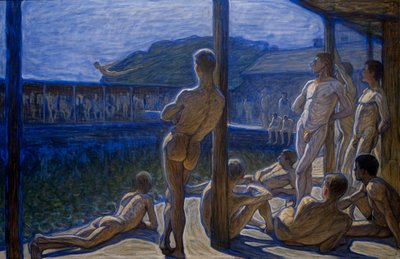 Merivoimien kylpylä tekijältä Eugène Jansson
