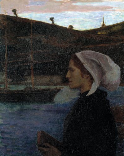 Breton sunnuntai, n. 1890. tekijältä Eugene Laurent Vail