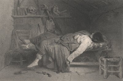 Itsemurha, 1846. tekijältä Eugene Leroux