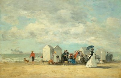 Rantakuvaus tekijältä Eugene Louis Boudin