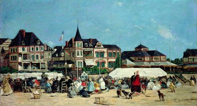 Trouvillen kasino tekijältä Eugene Louis Boudin