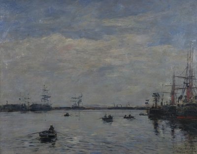 Le Havre, 1888 tekijältä Eugene Louis Boudin