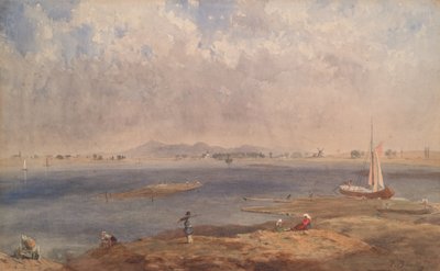 Merimaisema Bretagnessa tekijältä Eugene Louis Boudin