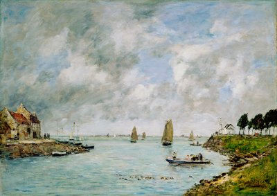 St. Valery-sur-Somme tekijältä Eugene Louis Boudin