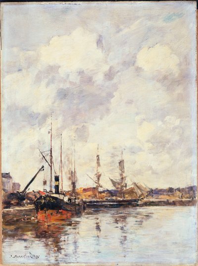 The Basin, 1891 tekijältä Eugene Louis Boudin