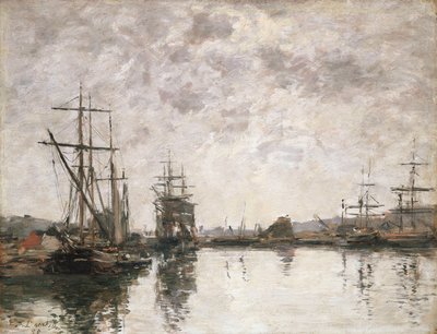The Basin Deauvillessa, 1890 tekijältä Eugene Louis Boudin