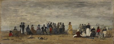 Trouville tekijältä Eugene Louis Boudin