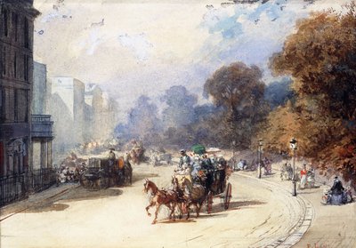 Vaunu Hyde Park Cornerissa Lontoossa tekijältä Eugene Louis Lami