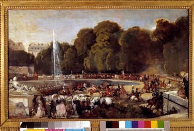 Orléansin herttuattaren Helene Mecklembourgin sisäänkäynti Tuileries