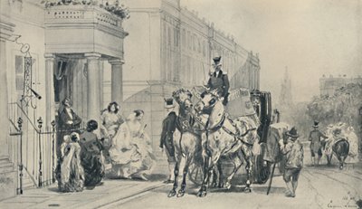 Eaton Squarella, 1850, 1920 tekijältä Eugene Louis Lami