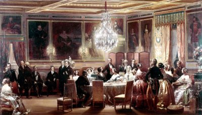 Vastaanotto kuningatar Victorian ja prinssi Albertin kunniaksi Chateau d
